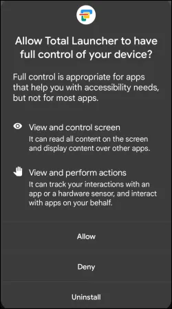 Accessibility Permission Accessibility Permission