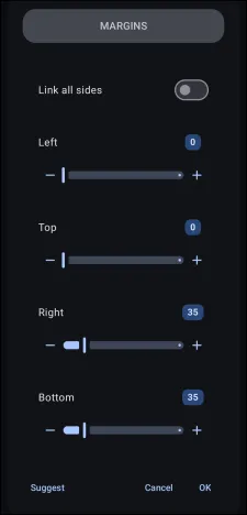 Shadow Dialog Using Formula