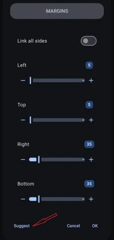 Shadow Dialog Using 'Suggest'