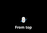 From top enter animation From top enter animation