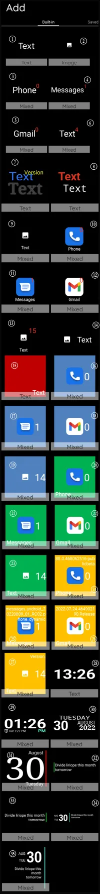 Graphic Text Default