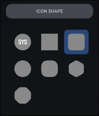 Icon Style Shapes
