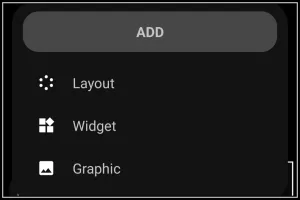 Object Design Menu Selection