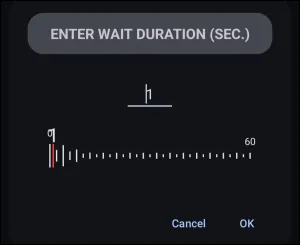Wait Specification