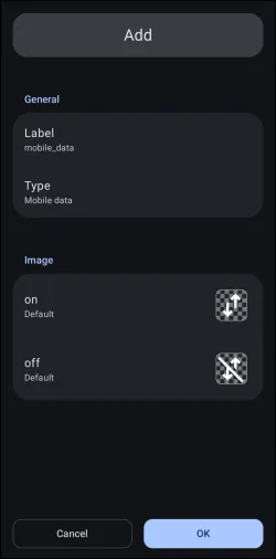 Adding Mobile Data dynamic image Adding Mobile Data dynamic image
