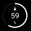 Circle Indicator - Battery